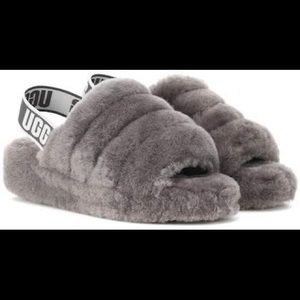 UGG fluff yeah slippers